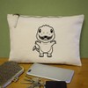 'Cute T-Rex' Canvas Clutch Bag/Accessory Case (CL00040836)
