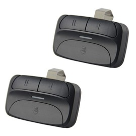 Universal Garage Door Opener Remote for Chamberlain Liftmaster 375LM 375UT KLIK1U Genie Linear and More - 2 Pack