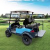 10L0L 4 Passenger Golf Cart Seat Covers, Front Rear Seat