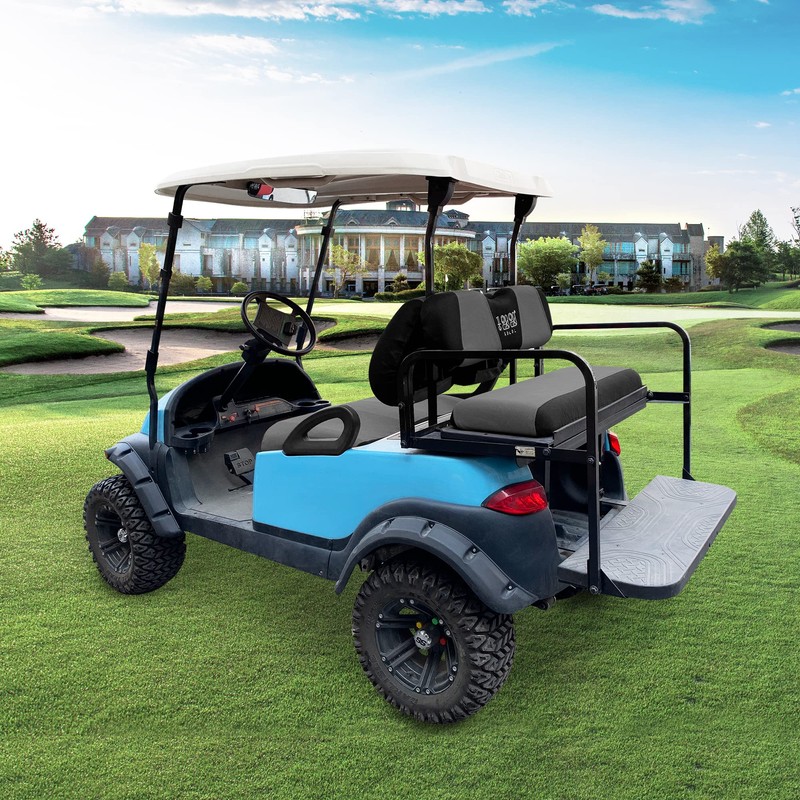 10L0L 4 Passenger Golf Cart Seat Covers, Front Rear Seat
