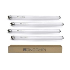 Longchin T8 10W Bug Zapper Replacement Light Bulbs for 20W Indoor Bug Zapper T8F10W BL Light Tube 4 Pack