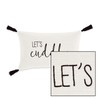 Lush Decor Let's Cuddle Script Decorative Throw Pillow Cover, 20"