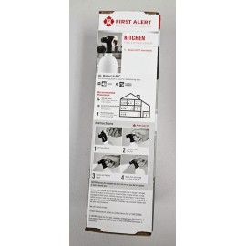 First Alert Kitchen Fire Extinguisher 1474144 Kitchen5 5-B:C Liquids Electrical