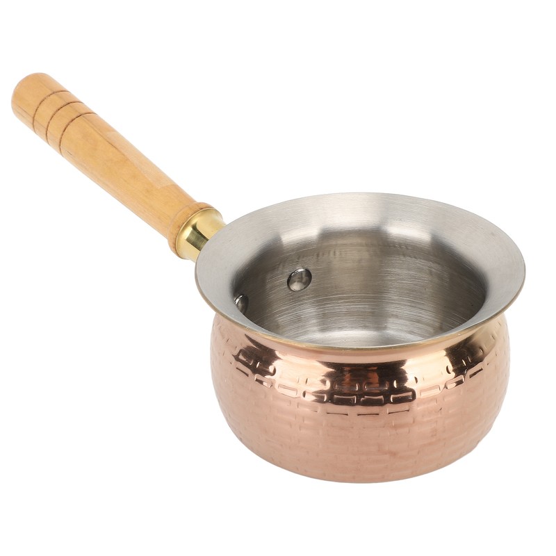 Stainless Steel Butter Warmer Small Saucepan Multifunction Butter Melting Pot