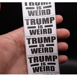 50PCS Trump is Weird Sticker Bulk lot Label Decals