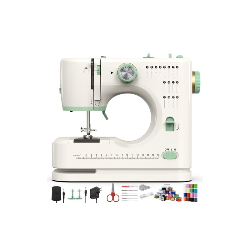 Sewing machine,sewing machine for beginners, Double needle and double thread,