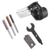 Acxico 6Pcs/Set Chainsaw Sharpening Attachment Kit for Dremel 1453 Chainsaw