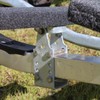 EZ Loader Boat Trailer Short 9"" Support Bracket with Top