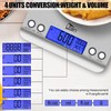 Kitchen Scale, Uten Digital Kitchen Scales Ultra Slim Multifunction Stainless