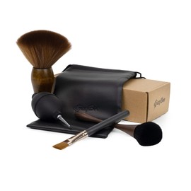 GiantBee - Kit de limpieza de estatuas, kit de cepillo para polvo de limpieza profesional, kit de limpieza suave, modelo de cepillo para polvo para estatuas, kit de limpieza para cifras, kit de