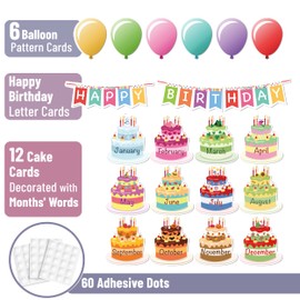 Mr. Pen- Happy Birthday Bulletin Board Set, 20 pcs, Bulletin Board Decorations, Birthday Board Classroom, Birthday Bulletin Board Decorations, Classroom Birthday, Classroom Decorations, Birthday Board