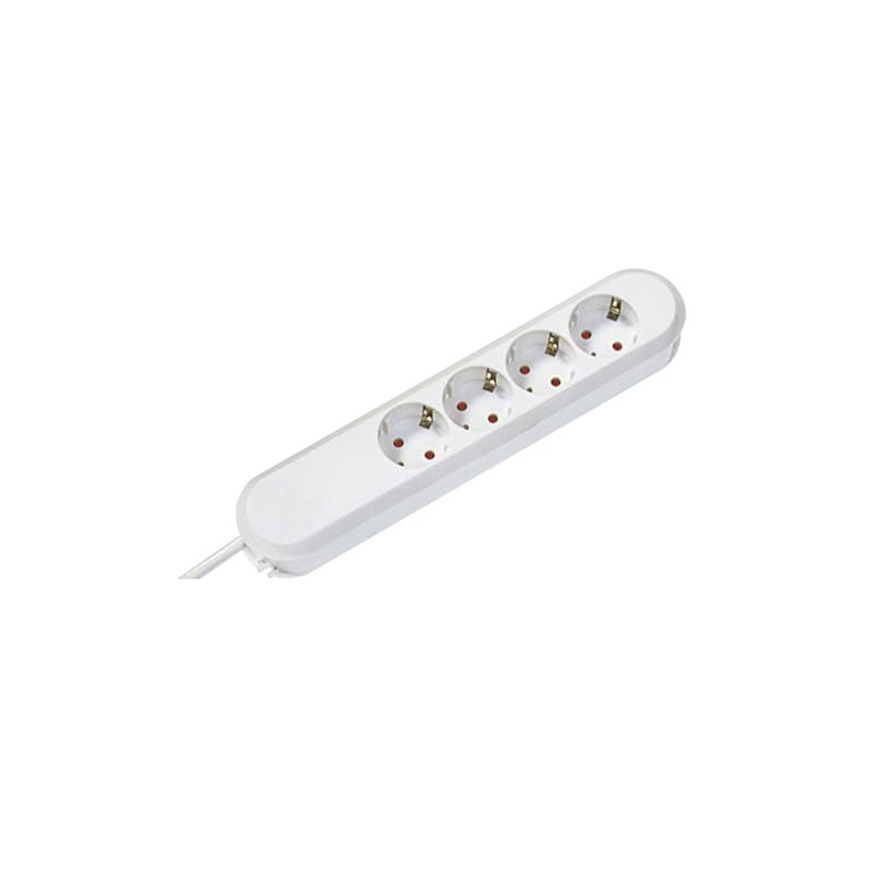 Bachmann SMART power strip 4-fold, white, without - without Schalter,