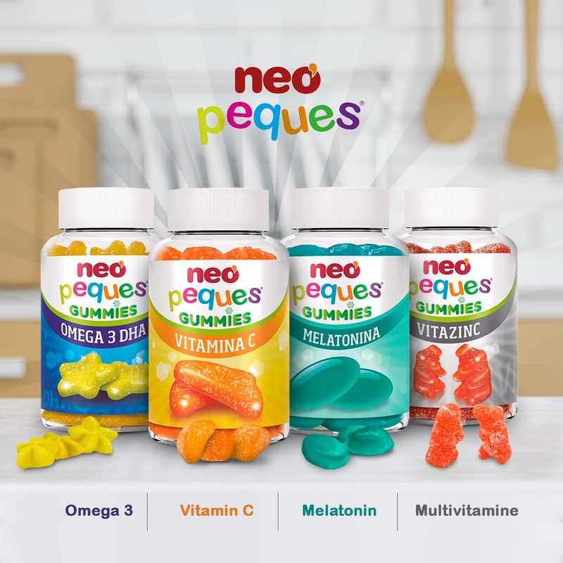 Neo Peques - Omega 3 DHA Gummy Bears for Children