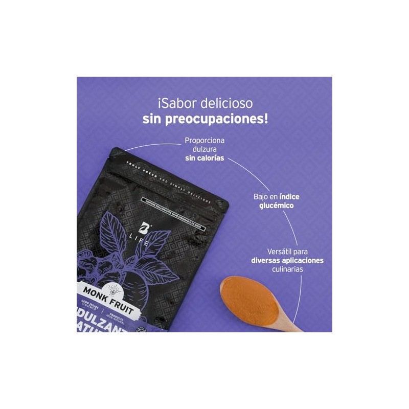 B Life Endulzante Fruta del Monje Puro 500 g