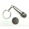 SNS Components Karaoke Microphone Keyring with Microphone and Singer Heavy