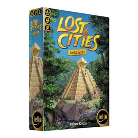 IELLO Lost Cities - Roll & Write - for 2 to 5 Players - 8 Years and Older
