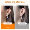 Big Earring Backs Replacements for Droopy Ears, 4 PCS Sturdy