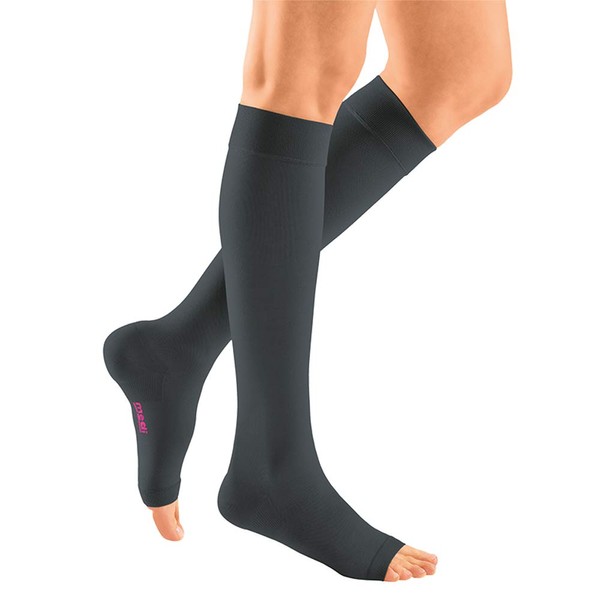medi ven plus CCL1 AD Compression Stockings Normal - Without Toe, black