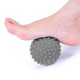 Pelota de Masaje de Punta Gris, Bolas Miofasciales de Pie Duro, Rodillo de Masaje de Pies, Bolas de Masaje de Punto Gatillo para Relajacin de Tejido  