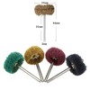 DQZSY 40 Pieces Abrasive Wheels, 1" (25mm) Abrasive Buffing Polishing Wheels Set For Dremel Rotary Tools-1/8"(3mm) Shank