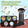 Cone Top Chimney Cap,10 Inch Round Roof Rain Chimney Cover