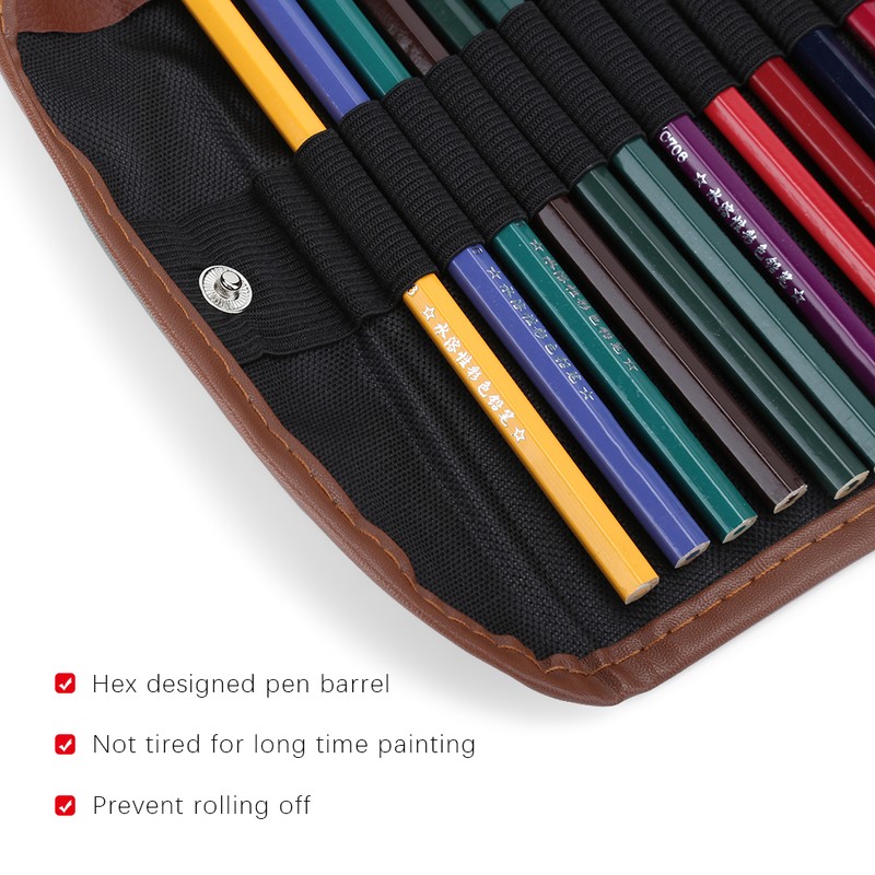 1 Box Colored Pencil Set 36 Colors WaterSoluble Students Painting