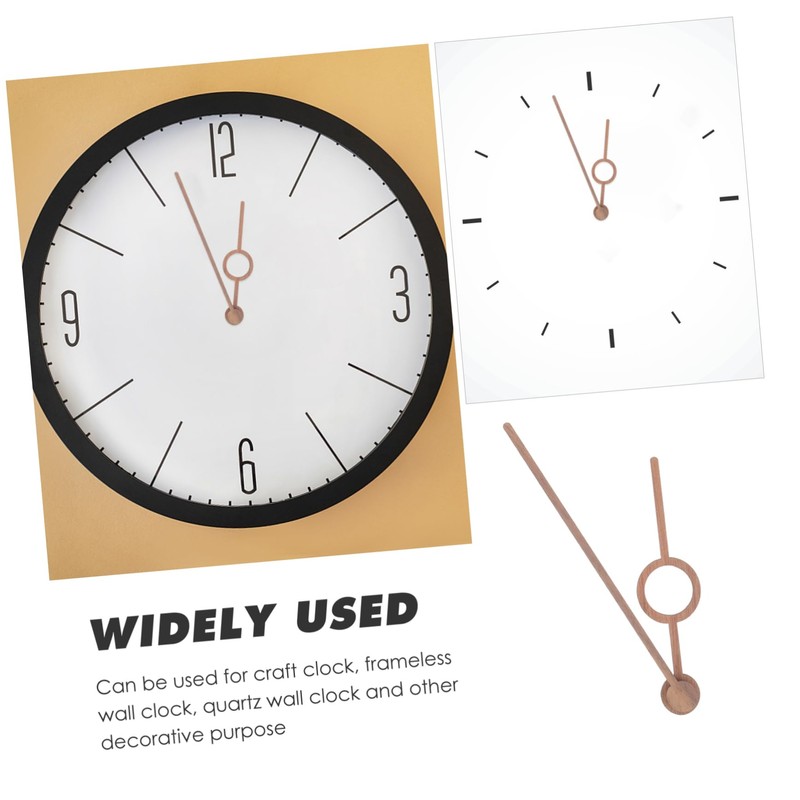 Gadpiparty 1 Set DIY Wall Clock Parts Elegant Clock Hands