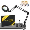 Magnifying Glass with Light 12X Magnifier Desk Lamp Close Work