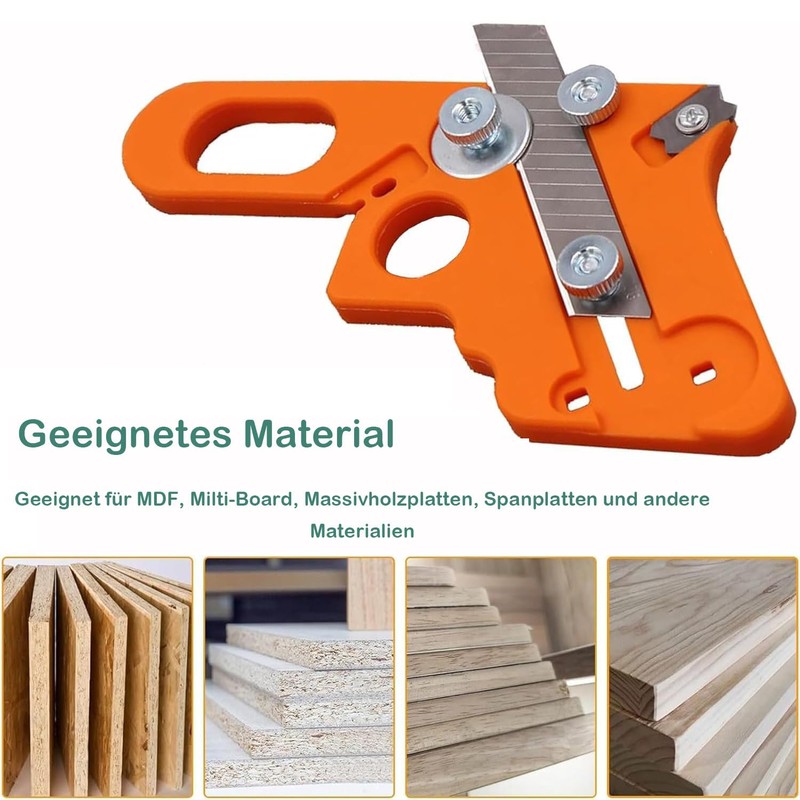 KEWAYO Veneer Edge Cutter, Edge Cutter for Edging, Edge Banding