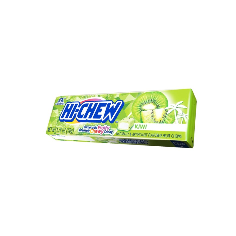 HI-CHEW Kiwi Sticks, 15-Pack, Soft & Chewy Candy, 1.76oz Each,