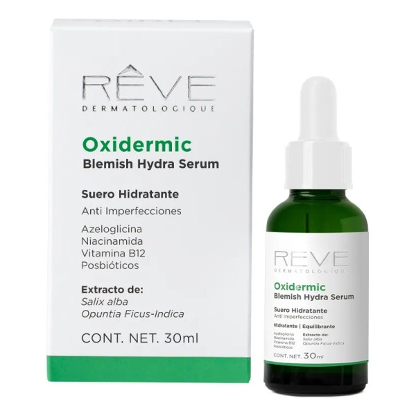 Rêve Oxidermic Blemish Hydra Serum Hidratante Equilibrante Tipo De Piel