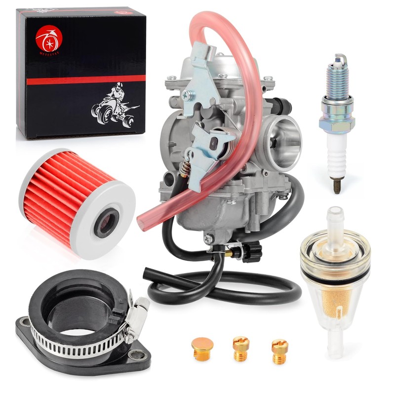 Carburetor Carb and Intake Manifold Boot For Kawasaki Bayou 300