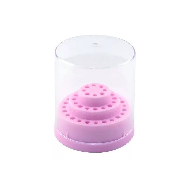 Nail Art Base Organizador Para Puntas Drill Pulidor Uñas 48