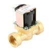 Brass DN15 G1/2 Electric Solenoid Valve, DC 12V Normal Closed,