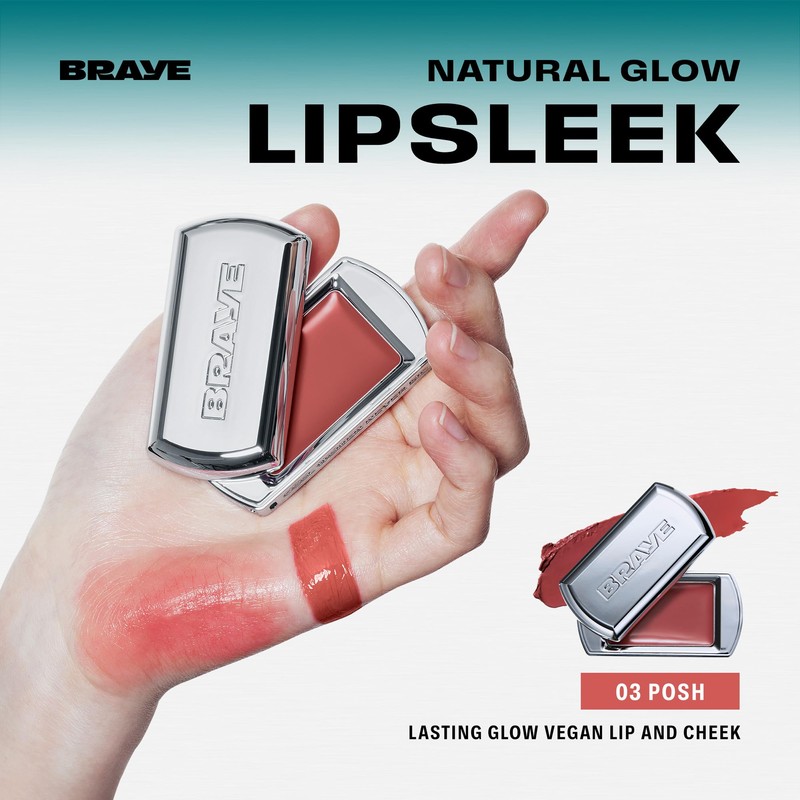 BRAYE LIPSLEEK | Blush for Cheeks & Lips, Korean Makeup