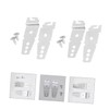 CORHAD Side Mount Dishwasher Mounting Kit Dishwasher Mounting Brackets Clips