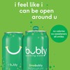 bubly Sparkling Water, Holiday Variety Pack, 12 fl oz. cans