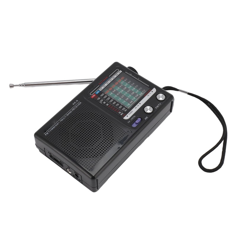 Portable Multi Band Radio FM MW SW Multifunction Built in