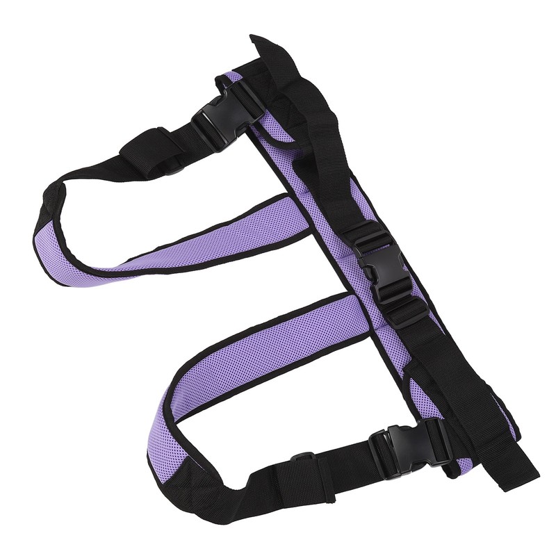 Wheelchair Harness Adjustable Double Shoulder Vest Design Wheelchair Seatbelt with