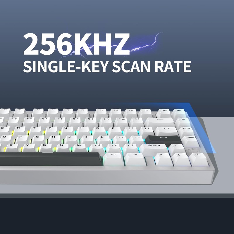 IROK MG75PRO 81 Keys Wired Magnetic Switch Mechanical Keyboard, Hall
