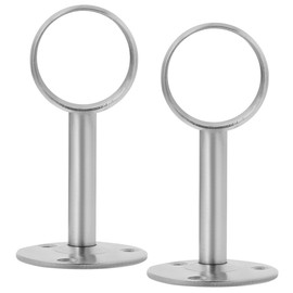 STOBOK 2pcs Claw Bracket Claw Pole Socket Curtain Rod Hook Wooden Curtain Rod Bracket Curtain Rod Holder Curtain Rod Hanger Rod Support Claw Supporter