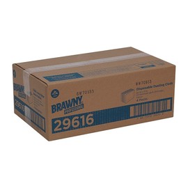 Brawny Industrial Dusting Cloths, Yellow