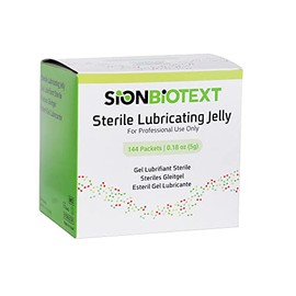 Paquetes de lubricante a base de agua estéril, 144 paquetes por caja  Fórmula fácil de abrir, fórmula húmeda, consistencia suave  Lubricante...       