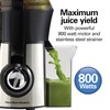 Hamilton Beach Juicer Machine, Big Mouth 3” Feed Chute for