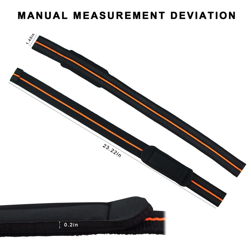 iZiv 2 Pack Lifting Straps, Wrist Straps for Weightlifting, Gym