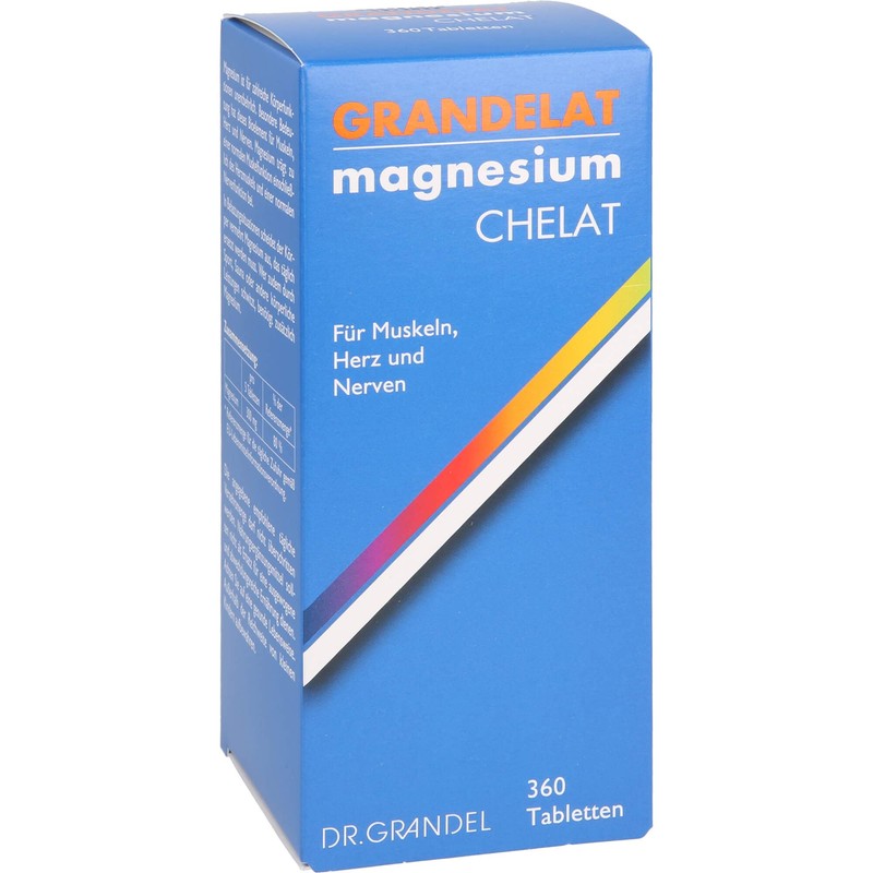 Grandelat Mag 60 Magnesium Tablets Pack of 360
