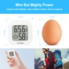 Vaikby Indoor Thermometer 4Pack, Humidity Gauge Meter Digital Hygrometer Room