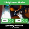 LitezAll Nearly Invincible Tactical Flashlight, 300 Lumen Compact LED Flashlight