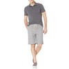 Janmid Men's Linen Shorts Casual Elastic Waist Drawstring Summer Beach