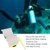 3 Panels Wrist Writing Dive Slate with Pencil Scuba Diving